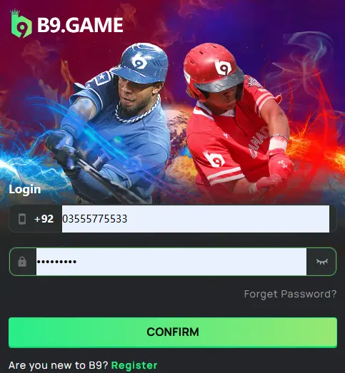 b9 game login